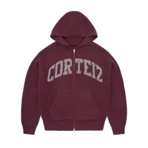 3M COLLEGE KNIT ZIP HOODIE [WEINROT]