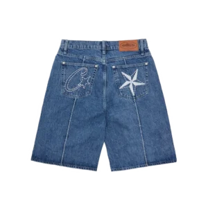 C-STAR DENIM-SHORT [GEWASCHENES BLAU]