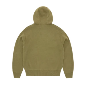 3M COLLEGE KNIT ZIP HOODIE [OLIVE]