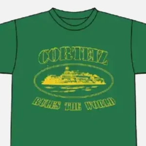 Corteiz 2019 OG Alcatraz T-Shirt Waldgrün