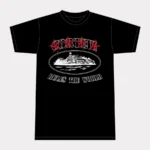 Corteiz 4 Starz Alcatraz T-Shirt Schwarz