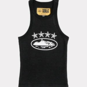 Corteiz 4Starz Alcatraz Damen Tanktop Schwarz