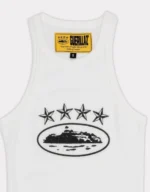 Corteiz 4Starz Alcatraz Tanktop Weiß Damen