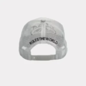 Corteiz 4Starz Alcatraz Trucker Hat Grau