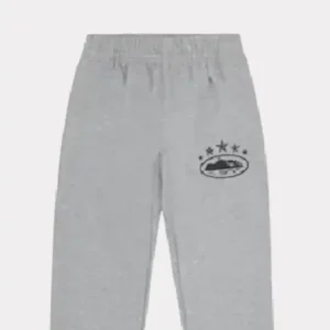 Corteiz 5Starz Alcatraz Jogging Hose Grau
