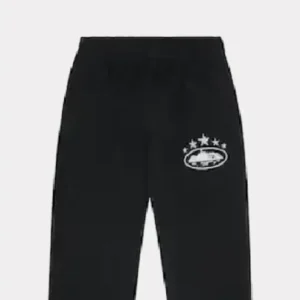 Corteiz 5Starz Alcatraz Jogging Hose Schwarz