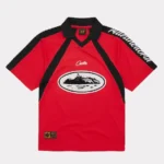 Corteiz Alcatraz Fußball-T-Shirt Rot