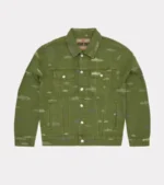 Corteiz Alcatraz Pattern Khaki Tracksuit