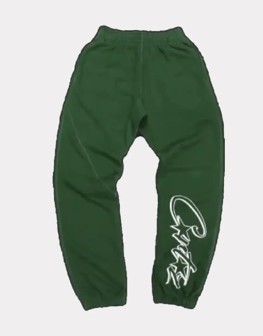 Corteiz-Dropout-Jogging-Hose-Grun-2 Corteiz Dropout Jogging Hose Grün