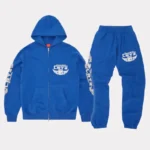 Corteiz Gasolina Tracksuit Königs Blau