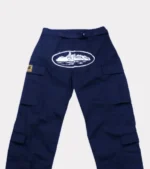 Corteiz Guerillaz Cargo Hose Marine Blau