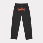 Corteiz Guerillaz Cargos Schwarz/Rot