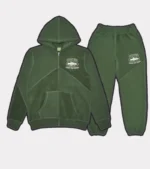 Corteiz Superior V2 Tracksuit Wald Grün