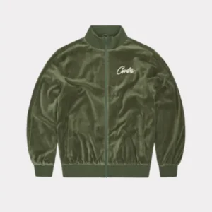 Corteiz VVS Samt Tracksuit Grün