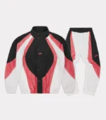 Corteiz Vertigo Shuku Tracksuit Schwarz/Rot