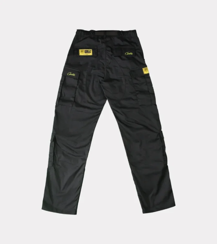 Corteiz Yella Guerilaz Cargo Schwarz/Gelb