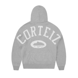 LUNDUN STITCH ZIP HOODIE [HEATHER GREY]